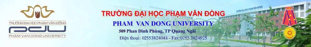 Trường ĐH Phạm Văn Đồng